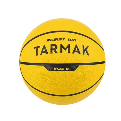 Size 5 Basketball Ball - R 100 Yellow