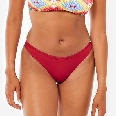 Women’s Surfing Textured Tanga Bikini Bottom