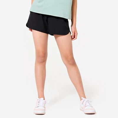 Girls' Breathable Sport Shorts – W 500