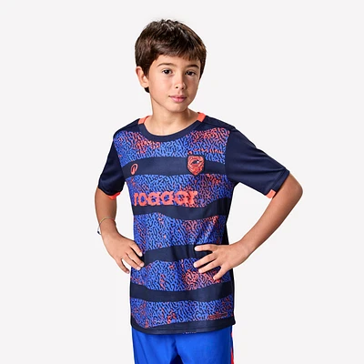 Kids' Short-Sleeved Soccer Jersey – Viralto Roarrr Rhino