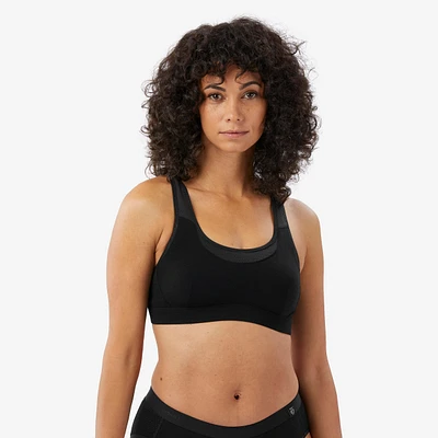 Women's Merino Hiking Bra – Trek 500 Black