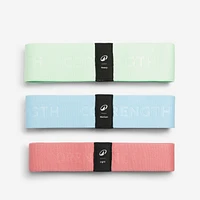 Fabric Glute Bands x3 – 10, 14, 22 kg