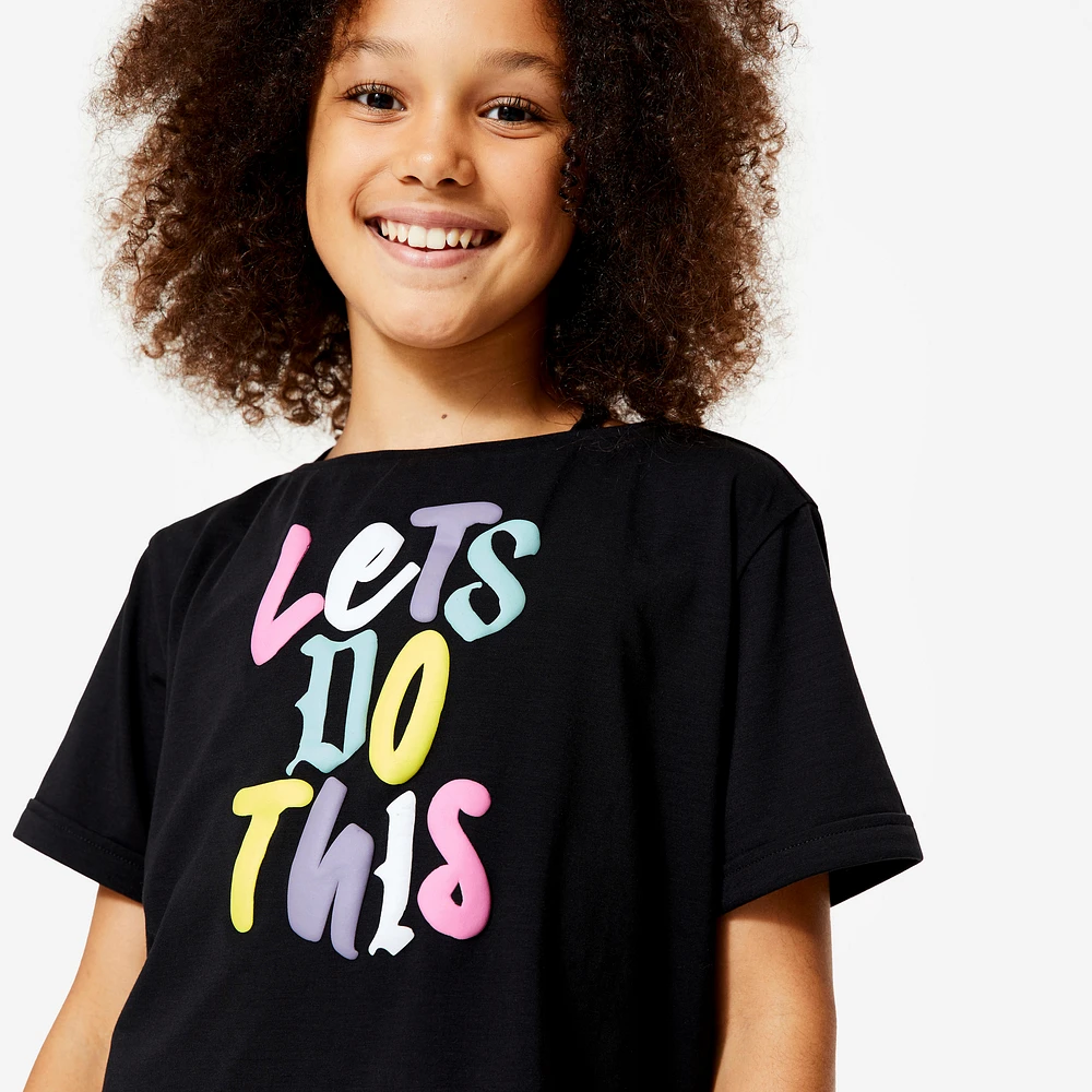 Kids' Loose Modern Dance/Jazz Crop Top