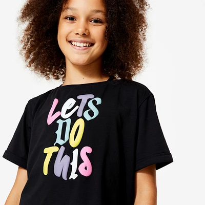 Kids' Loose Modern Dance/Jazz Crop Top