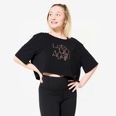 Women's Cropped Modern Jazz T-Shirt