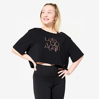 Women's Cropped Modern Jazz T-Shirt