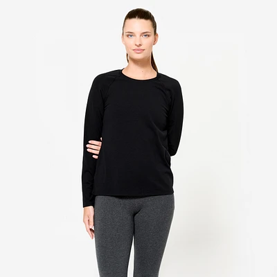 Women’s Long-Sleeved Cotton T-Shirt