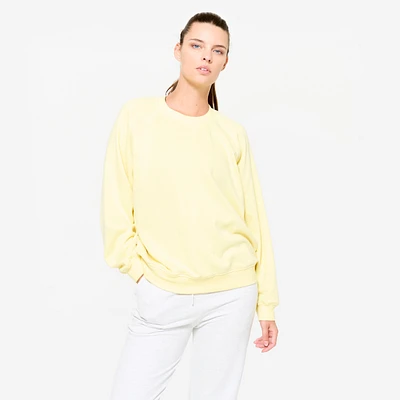 Women's Fitness Brushed Fleece Sweatshirt