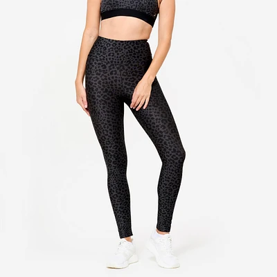 Women’s High-Waisted Leggings with Leopard Print – FTI 100