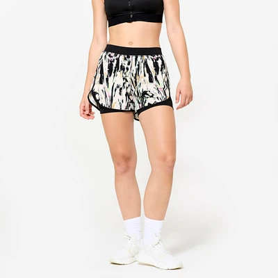 Women's Double Layer Fitness Shorts