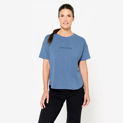 Women's Short-Sleeved Yoga T-Shirt