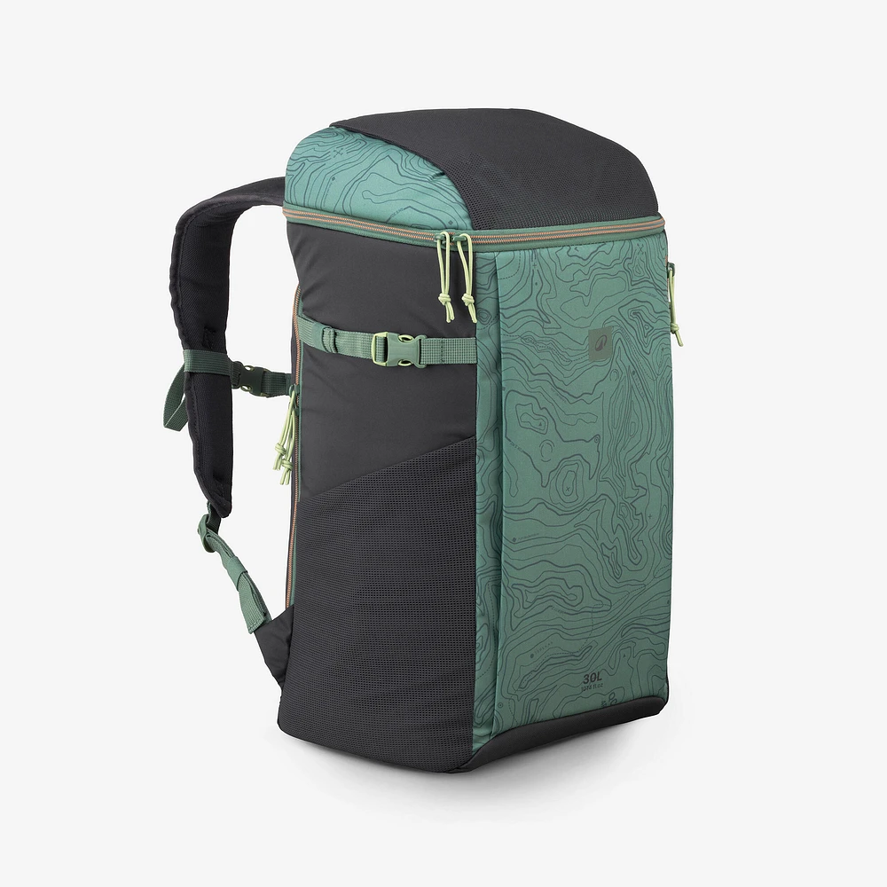 Compact and Insulated Cooler Backpack with Print 30 L, 100