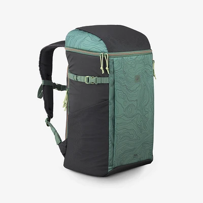 Compact and Insulated Cooler Backpack with Print 30 L, 100