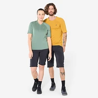 Breathable Unisex Cycling Shorts-Black