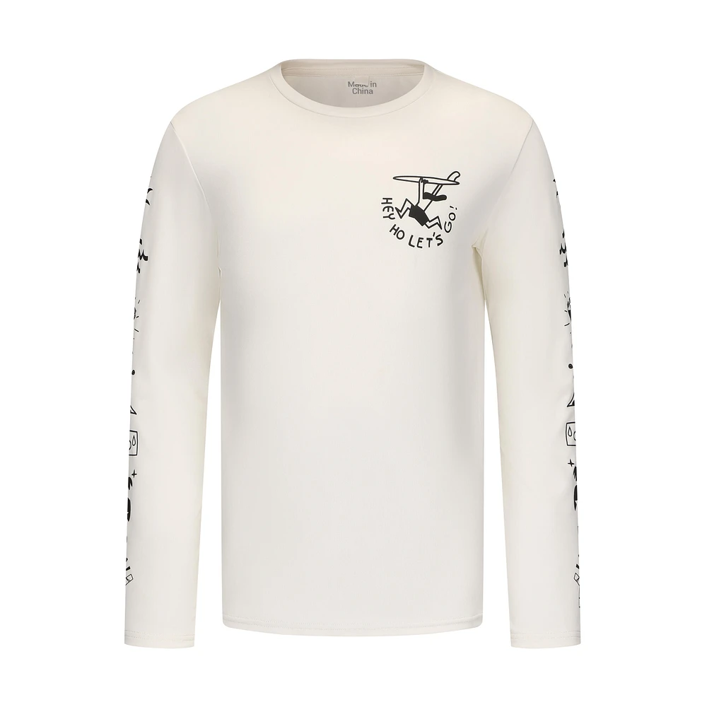Kids’ Long-Sleeved Surfing Rash Guard