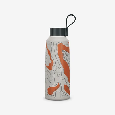 Stainless Steel Hiking Water Bottle with Screw Cap 1 L