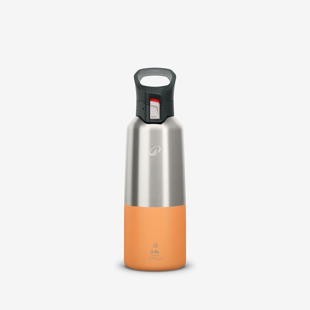 Insulated Stainless Steel Water Bottle with Quick-Release Cap 800 ml