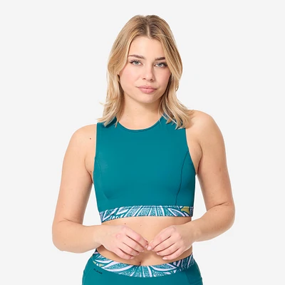 Women’s Surfing Extra Coverage Bikini Crop Top – Carla