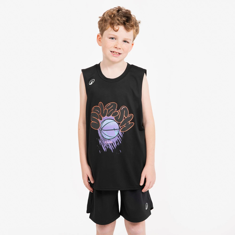 Kids' Sleeveless Basketball Jersey – Fast 500
