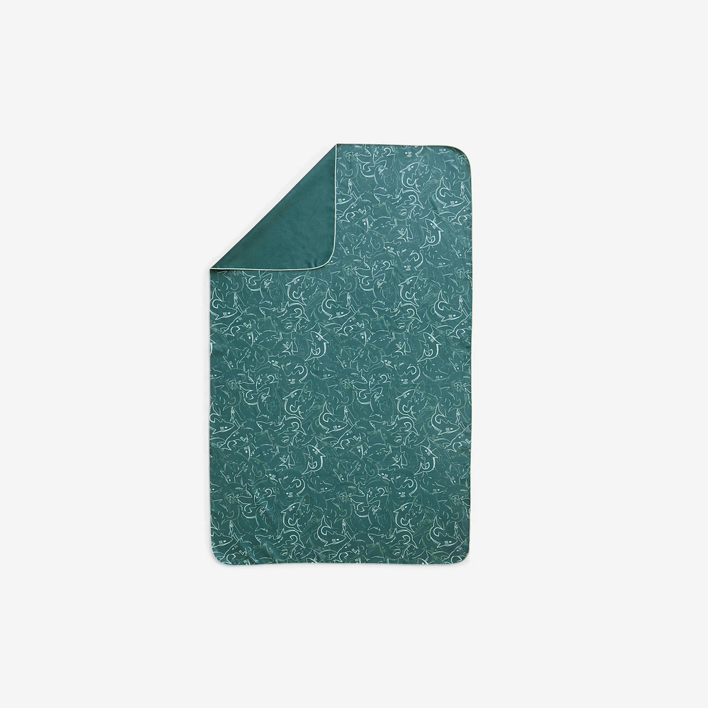 Size L Compact Microfibre Swimming Towel 80 x 130 cm