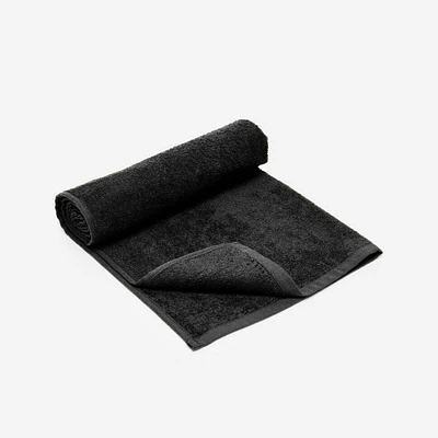 Small Cotton Fitness Towel - Black