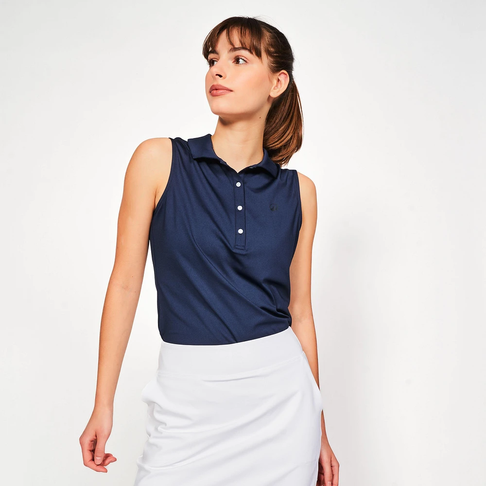 Women’s Sleeveless Golf Polo Shirt