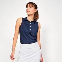 Women’s Sleeveless Golf Polo Shirt