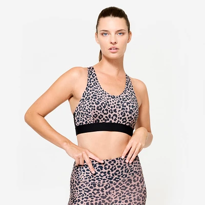 Women's Medium Support Sports Bra with Cups – 500