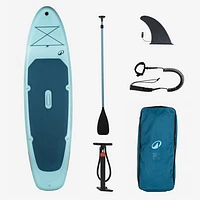 10’6 Inflatable Stand Up Paddle Set for 1-2 People, 100