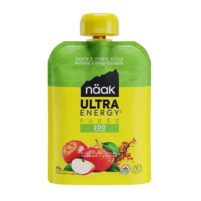 Ultra Energy purée, Apple and Maple Syrup
