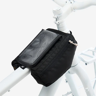 Smartphone Bike Frame Bag 2 x 1 L - 100 Black