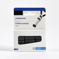Comfort Tennis Overgrip Tri-Pack - Black