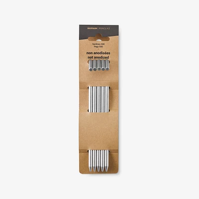 Non-Anodized Hiking Aluminum Tent Pegs - MT 500