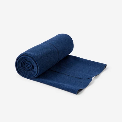 Yoga Non-Slip Towel - Grey/Blue