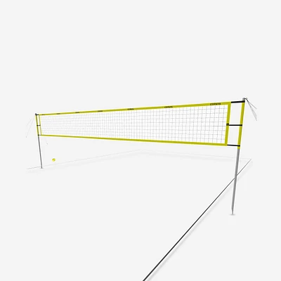 Official Dimensions Beach Volleyball Set - BV 900 Yellow