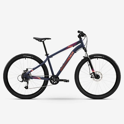 Women's Disc Mountain Bike - ST 120 Blue/Pink