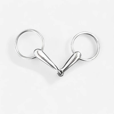 Horse and Pony Riding Stainless Steel Hollow Snaffle Bit