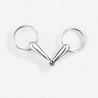Horse and Pony Riding Stainless Steel Hollow Snaffle Bit
