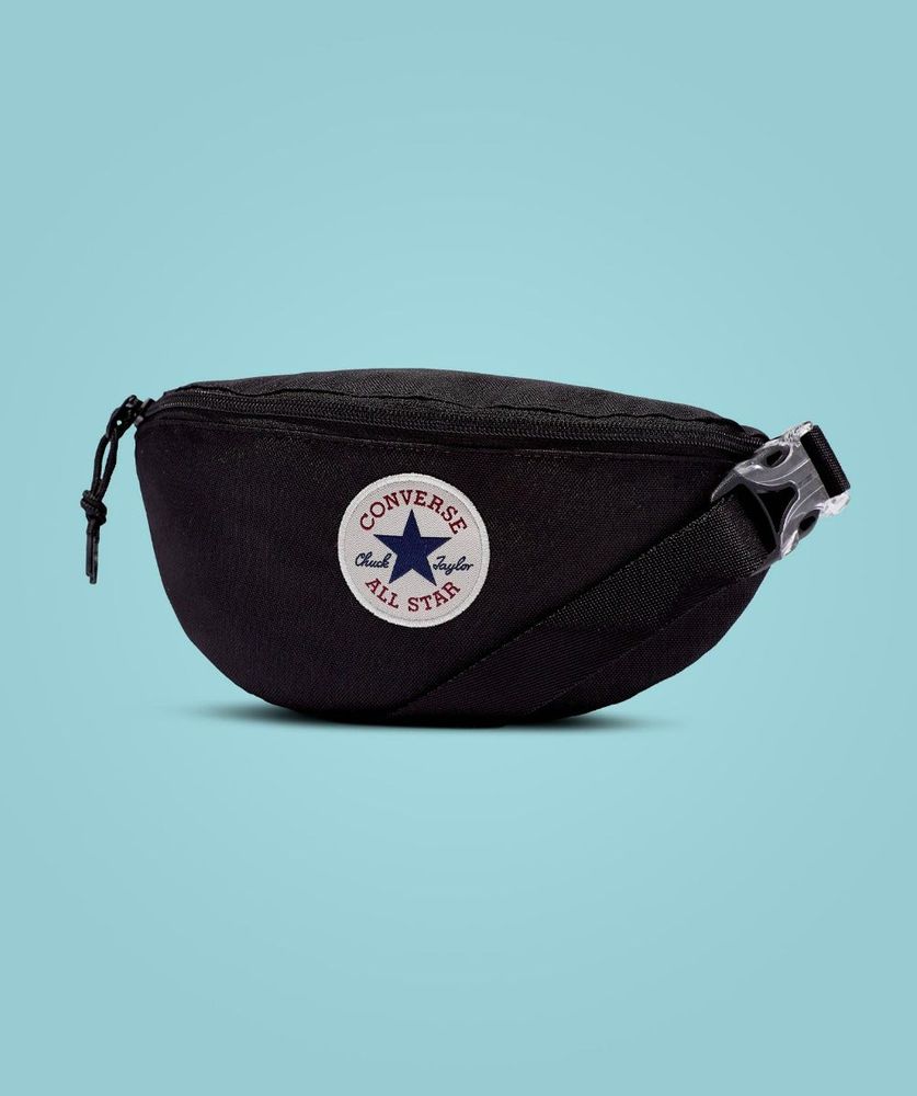 Stich Cangurera /Fanny Pack. Color Black And Blue Color. Negra Y Azul. Belt  Bag