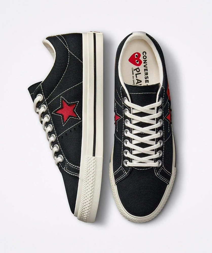 One Star Converse x Comme Des Garcons en Choclo de Lona