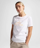 Playera Converse Blanca para Mujer