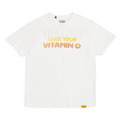 Gallery Dept Tee "VITAMIN D" WHITE