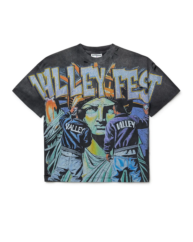 Vale Bling Graffiti Tee