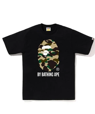 BAPE 1ST CAMO BY BATHING TEE BLACK/TAN