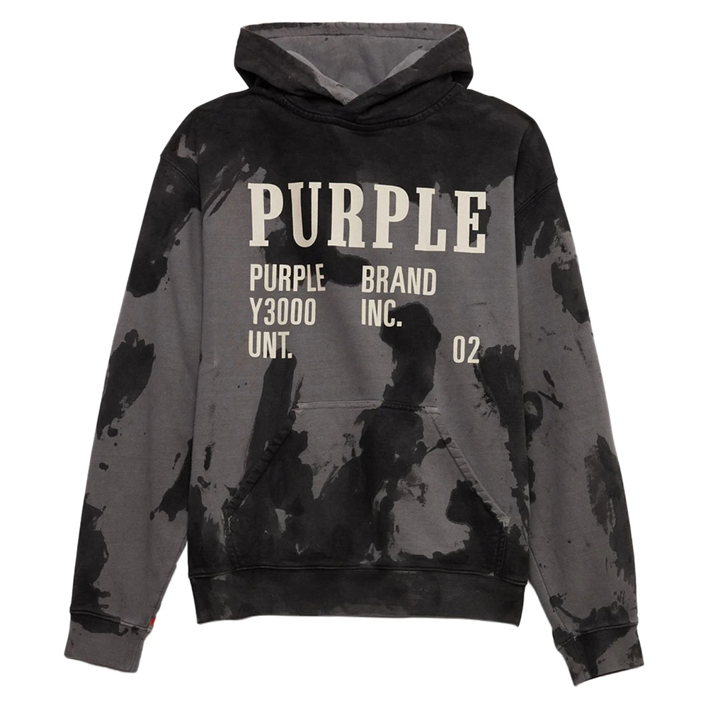 P404-mhbc122 Bleached Purple-brand Monument Hoodie Mens Style : (Bleached)