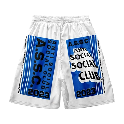 ASSC Tee Pack Your Things Short White Blue