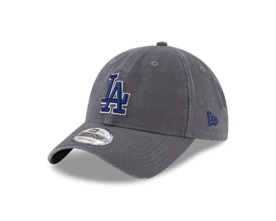 New Era Los Angeles Dodgers Grey 9Twenty Strapback Hat
