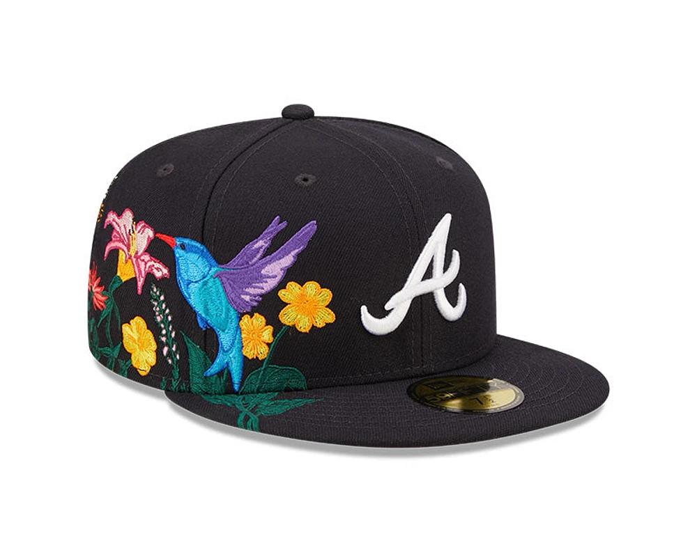 New Era Atlanta Braves Blooming 59Fifty Fitted Hat