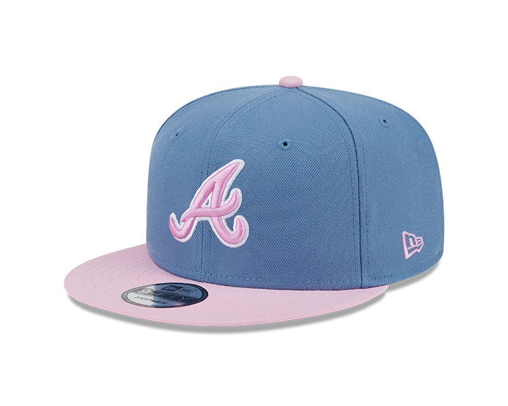 New Era Atlanta Braves Color Pack Blue 9Fifty Snapback