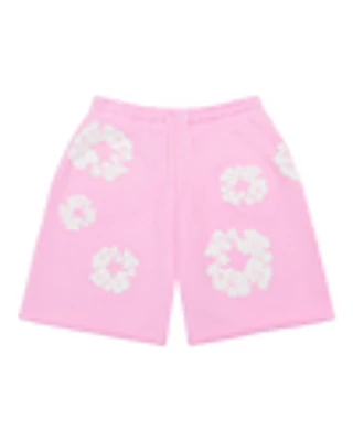 Denim Tears The Cotton Wreath Sweat Shorts Powder